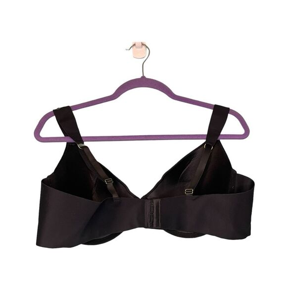 Vince Camuto Spacer T-Shirt Bra Black Comfort Molded Microfiber Full Figure 42D - Picture 3 of 8